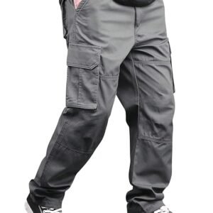 Lymio Men Cargo || Men Cargo Pants Cotton || Casual Cargos Pant (Cargo-46-49)